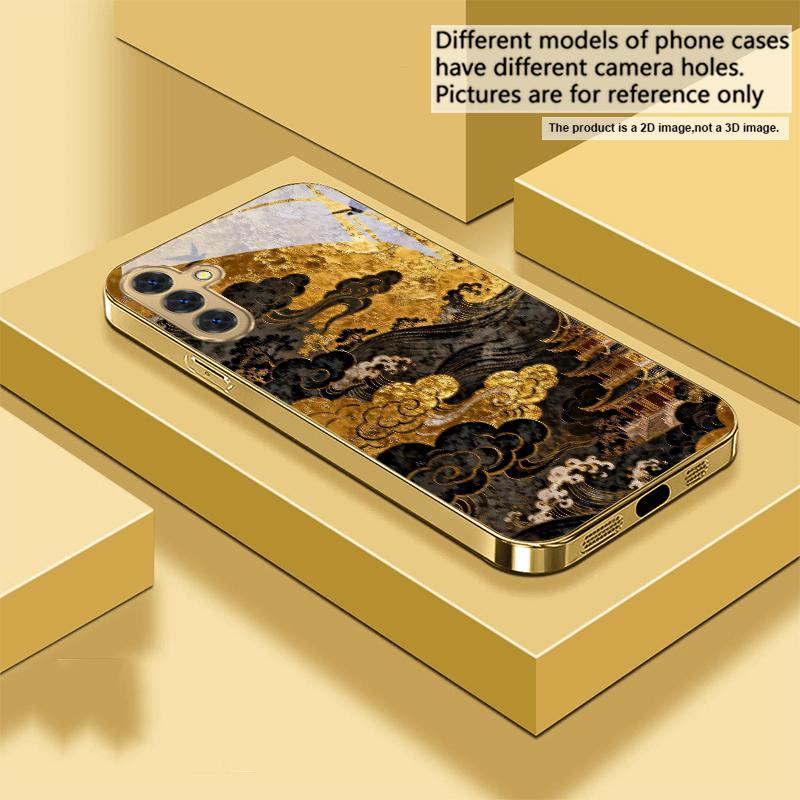 Golden surging waves For Samsung A 31 32 A33 A34 35 14 A15 13 16 25 26 50 52 53 54 55 56 70 71 72 73 Golden glass phone case Galaxy A73 5G
Golden surging waves For Samsung A 31 32 A33 A34 35 14 A15 13 16 25 26 50 52 53 54 55 56 70 71 72 73 Golden glass phone case Galaxy A73 5G