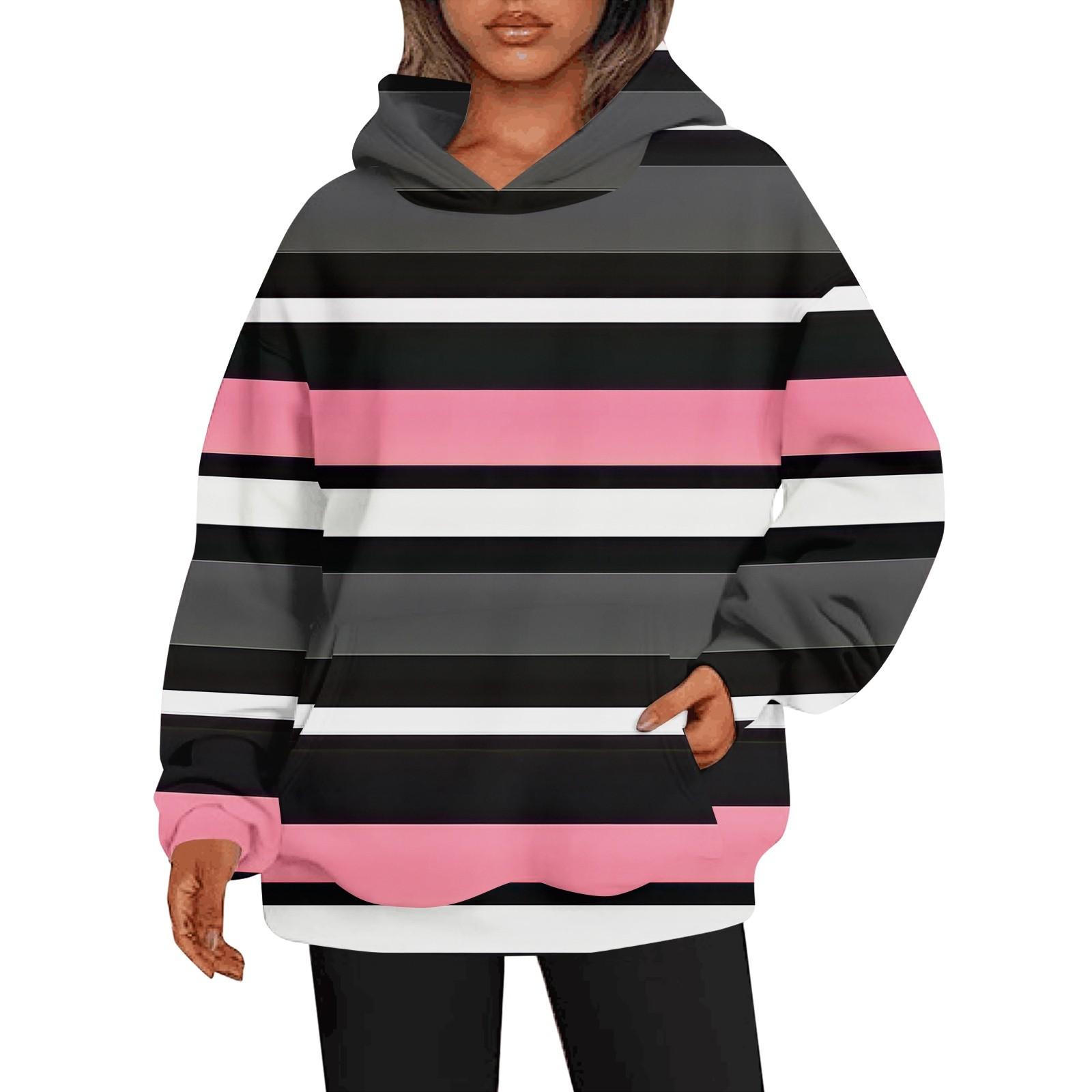 Женские толстовки с капюшоном большого размера с длинным рукавом с принтом, пуловеры, осенние наряды с карманом XXXL
Женские толстовки с капюшоном большого размера с длинным рукавом с принтом, пуловеры, осенние наряды с карманом XXXL