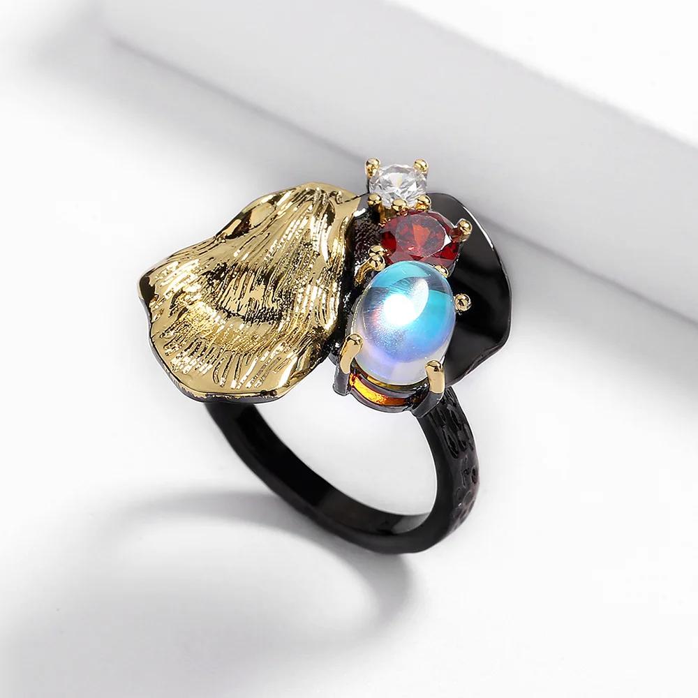 New Fashion Moonstone Ring for Women s 925 Silver Plated Black Gold Red Zircon Ring Jewelry Elegant Party Bridal Jewelry Ring 6
New Fashion Moonstone Ring for Women s 925 Silver Plated Black Gold Red Zircon Ring Jewelry Elegant Party Bridal Jewelry Ring 6