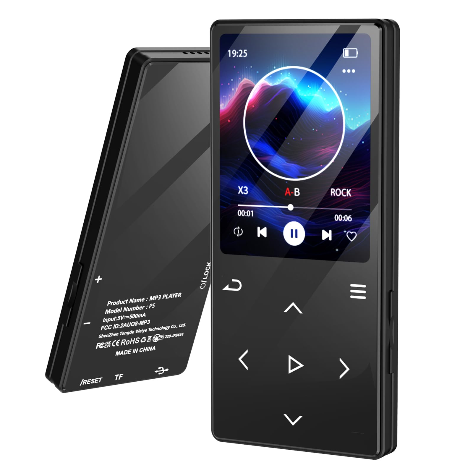 MP3 Player 64GB Music Player Bluetooth Compatible with TF Card MP3 Player Speaker Music Player Multifunctional Alarm Learning Ultra Long Playback Time
MP3 Player 64GB Music Player Bluetooth Compatible with TF Card MP3 Player Speaker Music Player Multifunctional Alarm Learning Ultra Long Playback Time