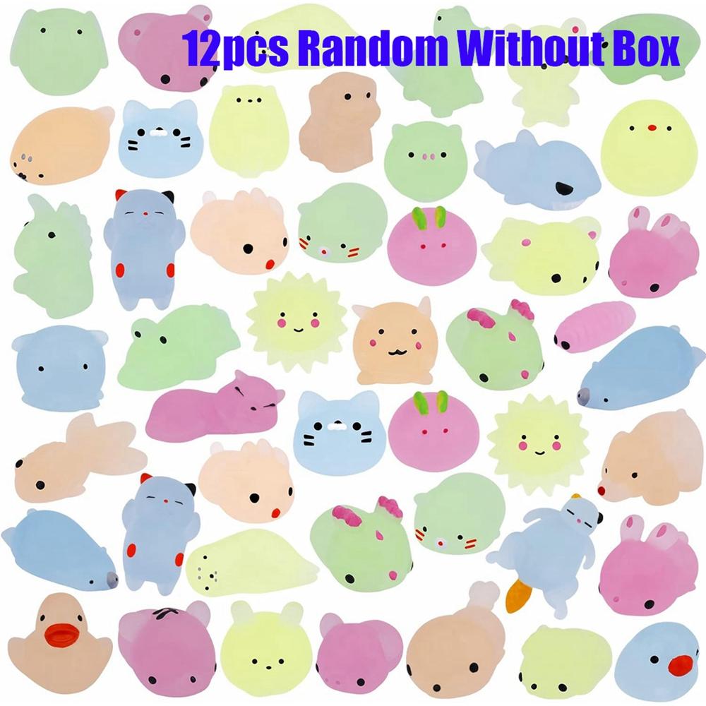 12/36PCS for Kids Kawaii Animals Squishies Mochi Squishy Toys Glow in The Dark Party Favors Stress Relief Squishy
12/36PCS for Kids Kawaii Animals Squishies Mochi Squishy Toys Glow in The Dark Party Favors Stress Relief Squishy
