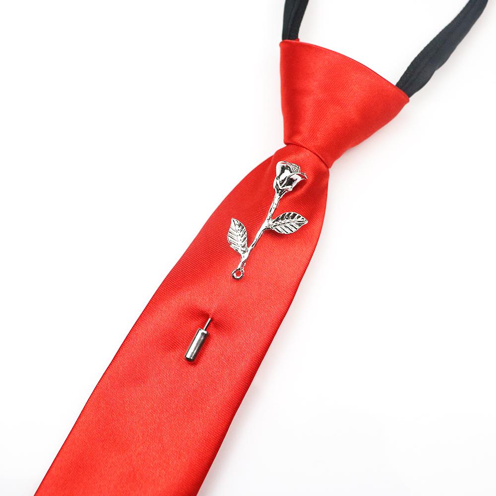 New Luxury 38cm Length Lazy-tie For Men Women Black Red Neckties With Flower Crown Brooches Chain Pins Clip Ties Wedding Cravat красный
New Luxury 38cm Length Lazy-tie For Men Women Black Red Neckties With Flower Crown Brooches Chain Pins Clip Ties Wedding Cravat красный