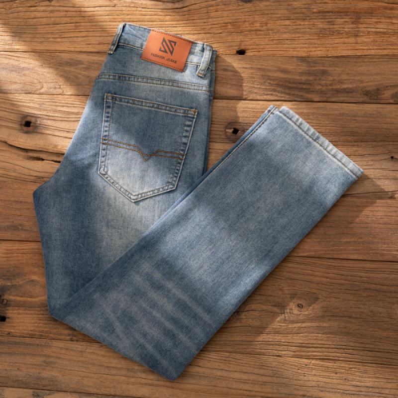 Мужские узкие прямые джинсы в стиле ретро, легкая роскошь, универсальная повседневная модель, плотный фасон для осени/зимы 40 (Waist 34 inches)
Мужские узкие прямые джинсы в стиле ретро, легкая роскошь, универсальная повседневная модель, плотный фасон для осени/зимы 40 (Waist 34 inches)