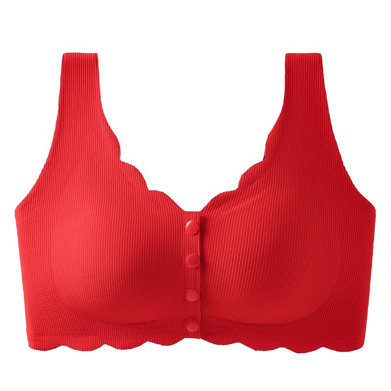 Middle-aged bra cover, no steel ring, beautiful back, comfortable front buckle, seamless vest type, gathering upper support underwear 34/75【S】 абрикосовий
Middle-aged bra cover, no steel ring, beautiful back, comfortable front buckle, seamless vest type, gathering upper support underwear 34/75【S】 абрикосовий