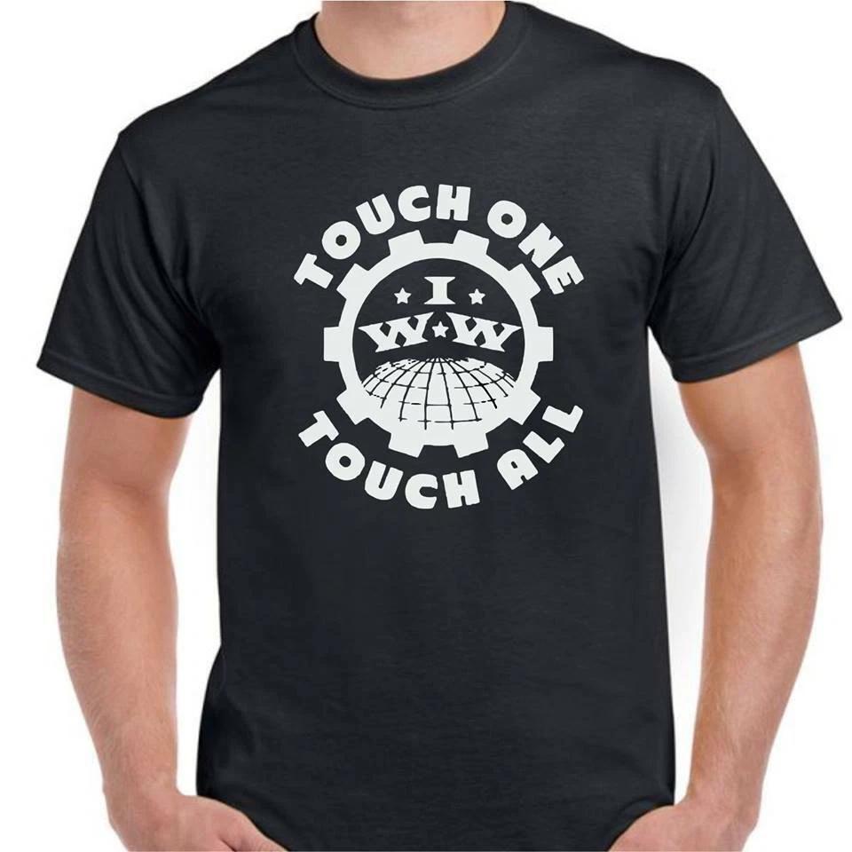 IWW Industrial workers of the world Union t shirt TOUCH ONE TOUCH ALL 4XL
IWW Industrial workers of the world Union t shirt TOUCH ONE TOUCH ALL 4XL
