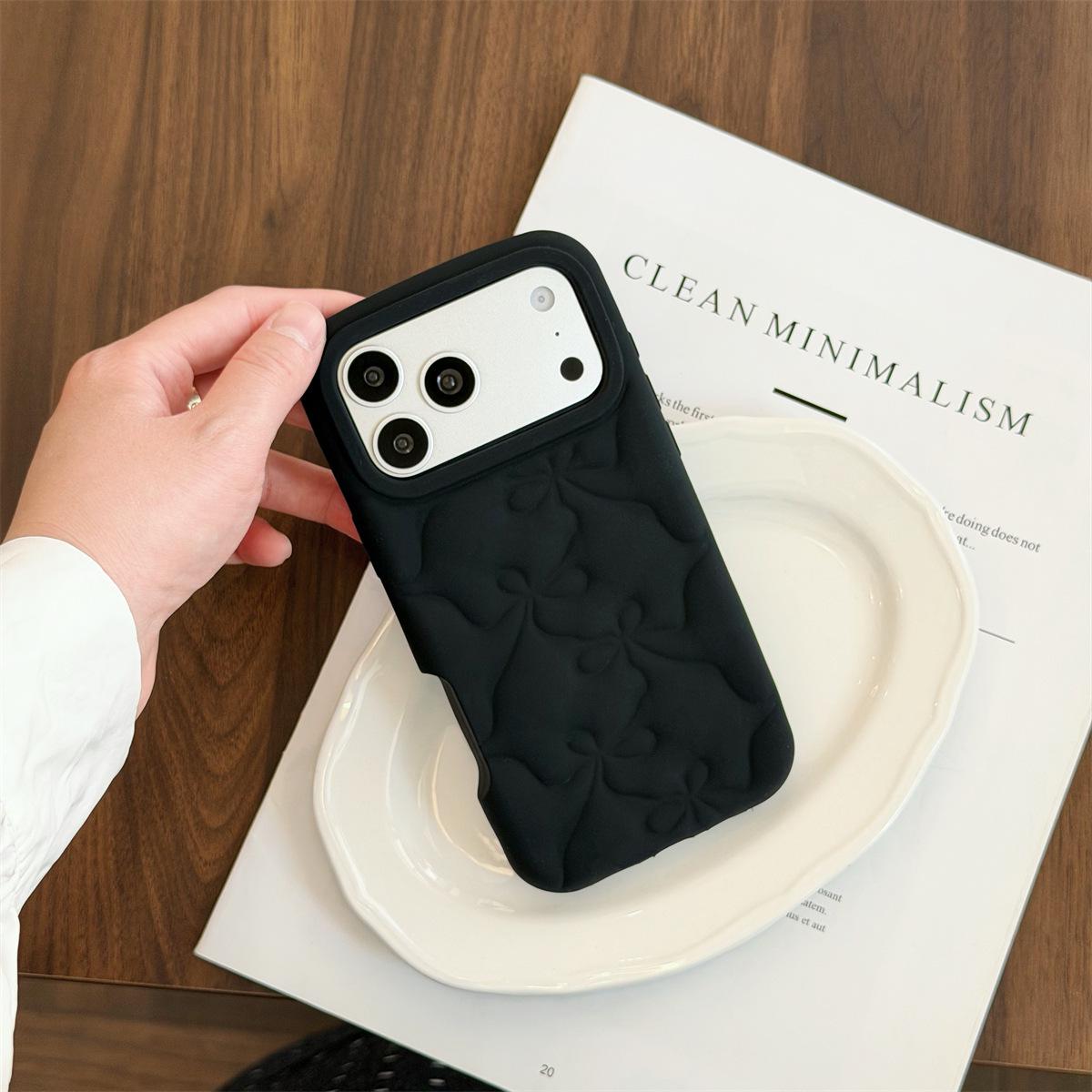 iPhone 14/13 Pro Max Drop-Proof Phone Case with 3D Puffy Bow iPhone 14 Pro
iPhone 14/13 Pro Max Drop-Proof Phone Case with 3D Puffy Bow iPhone 14 Pro