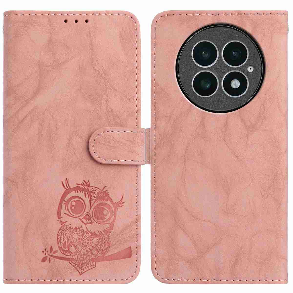 Для OnePlus 13 Чохол Гаманець з ПУ шкіри з відбитком сови Чохол для телефону з ремінцем на зап ястя Pink
Для OnePlus 13 Чохол Гаманець з ПУ шкіри з відбитком сови Чохол для телефону з ремінцем на зап ястя Pink