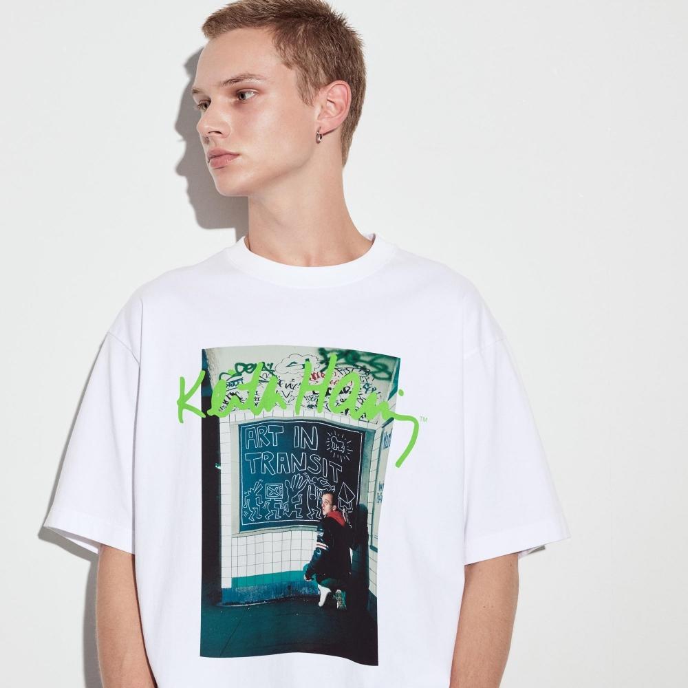 UNIQLO JAPAN Keith Haring Subway Drawing UT Графическая футболка свободного кроя с короткими рукавами
UNIQLO JAPAN Keith Haring Subway Drawing UT Графическая футболка свободного кроя с короткими рукавами