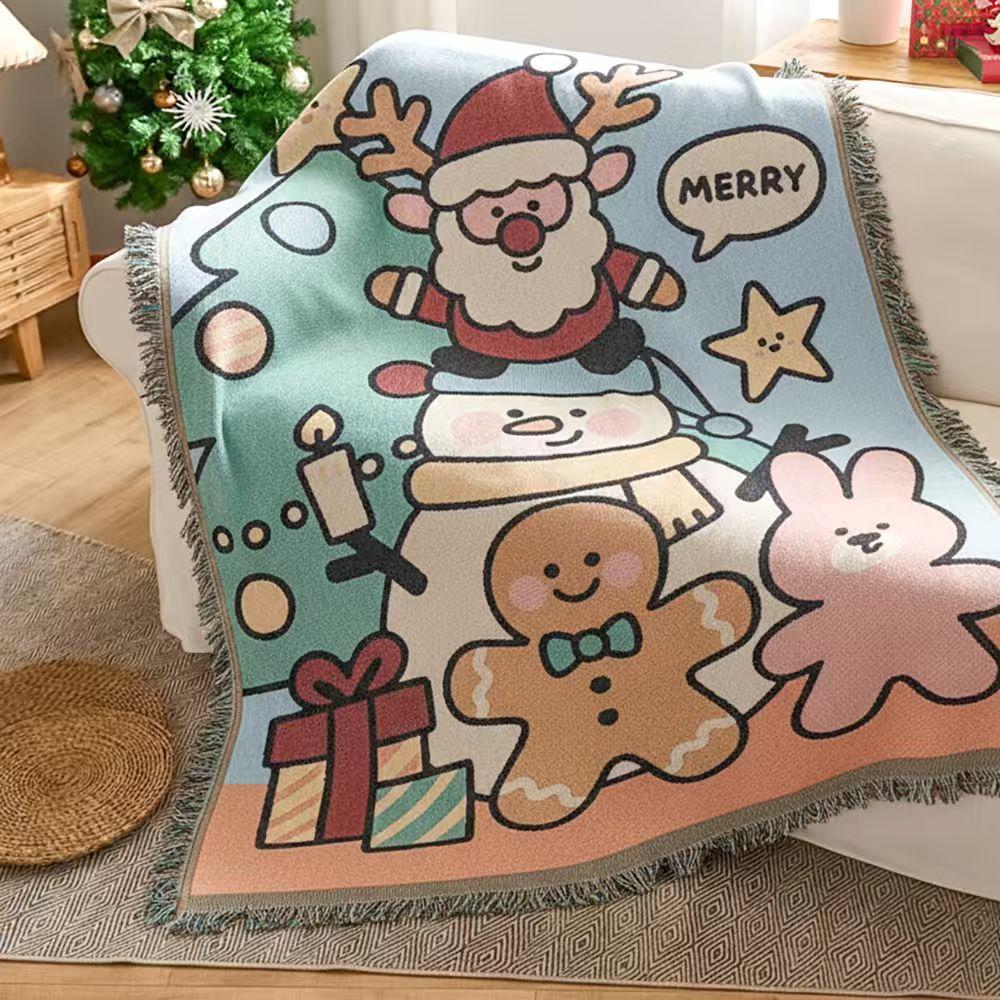 sofa towel cover cotton yarn winter festival atmosphere decorative cloth cover blanket anti-cat scratch sofa cushion 180x130
sofa towel cover cotton yarn winter festival atmosphere decorative cloth cover blanket anti-cat scratch sofa cushion 180x130