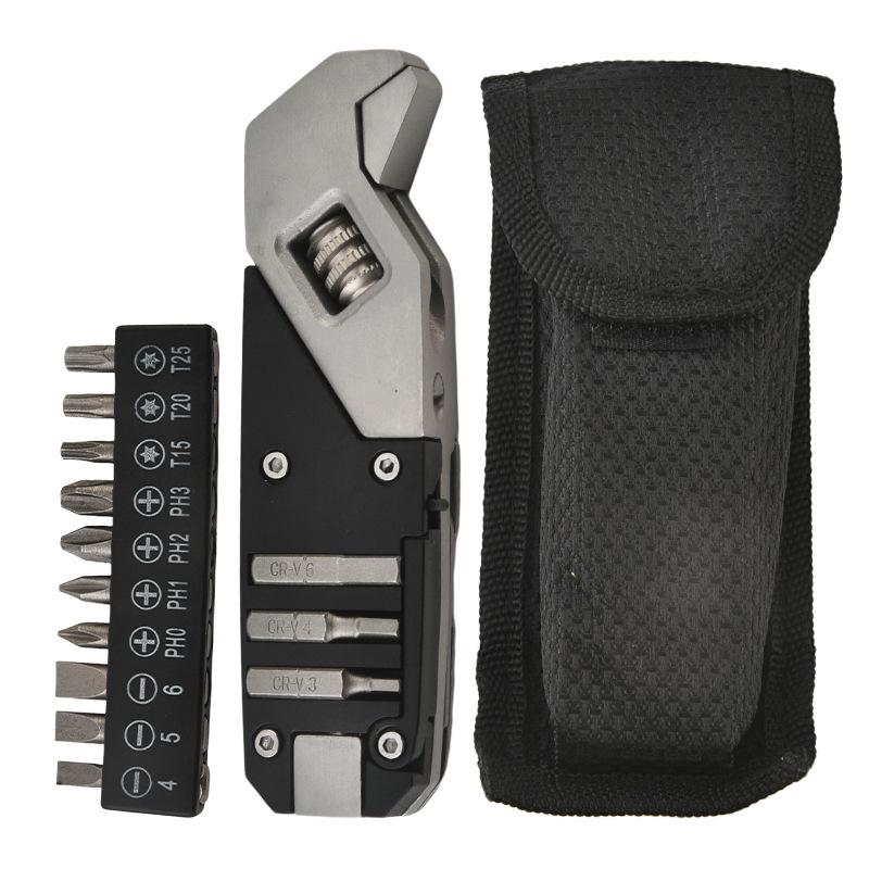 Stainless Steel Multifunctional Adjustable Wrench & Screwdriver with Hex Key
Stainless Steel Multifunctional Adjustable Wrench & Screwdriver with Hex Key
