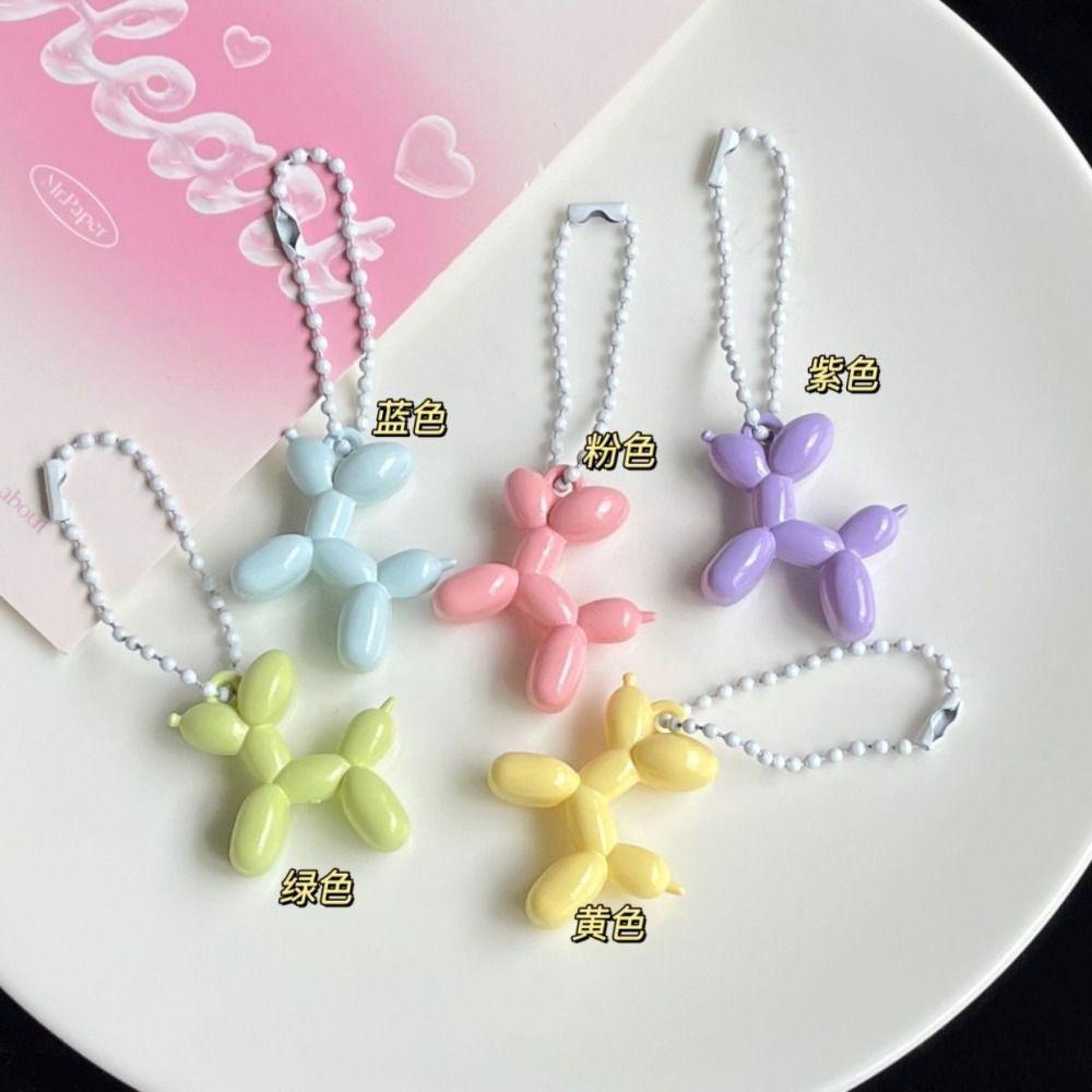 Ball Chain Balloon Puppy Keychain Cream Colors Cartoon Puppy Pendant Cute Women Yellow-Style A
Ball Chain Balloon Puppy Keychain Cream Colors Cartoon Puppy Pendant Cute Women Yellow-Style A