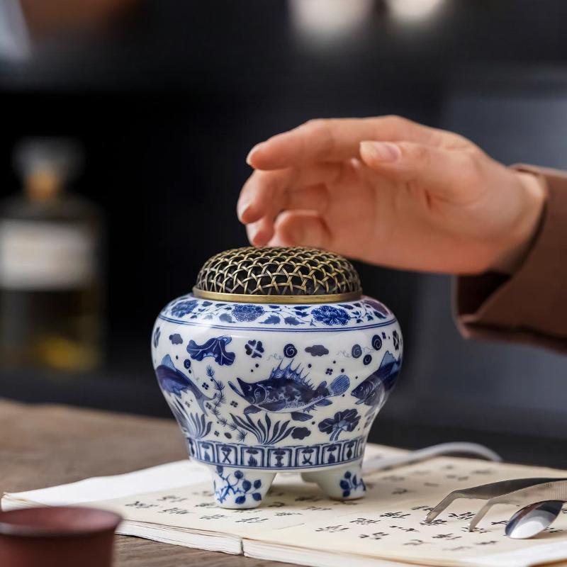 220v Voltage 60-500° Plug-in Electric Incense Burner JingDeZhen Blue and White Porcelain OUDH Home Fragrance Stove REED DIFFUSER
220v Voltage 60-500° Plug-in Electric Incense Burner JingDeZhen Blue and White Porcelain OUDH Home Fragrance Stove REED DIFFUSER