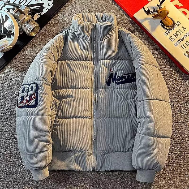 Men s Trendy Retro Embroidered Cotton Jacket with Stand Collar XXL сірий колір
Men s Trendy Retro Embroidered Cotton Jacket with Stand Collar XXL сірий колір