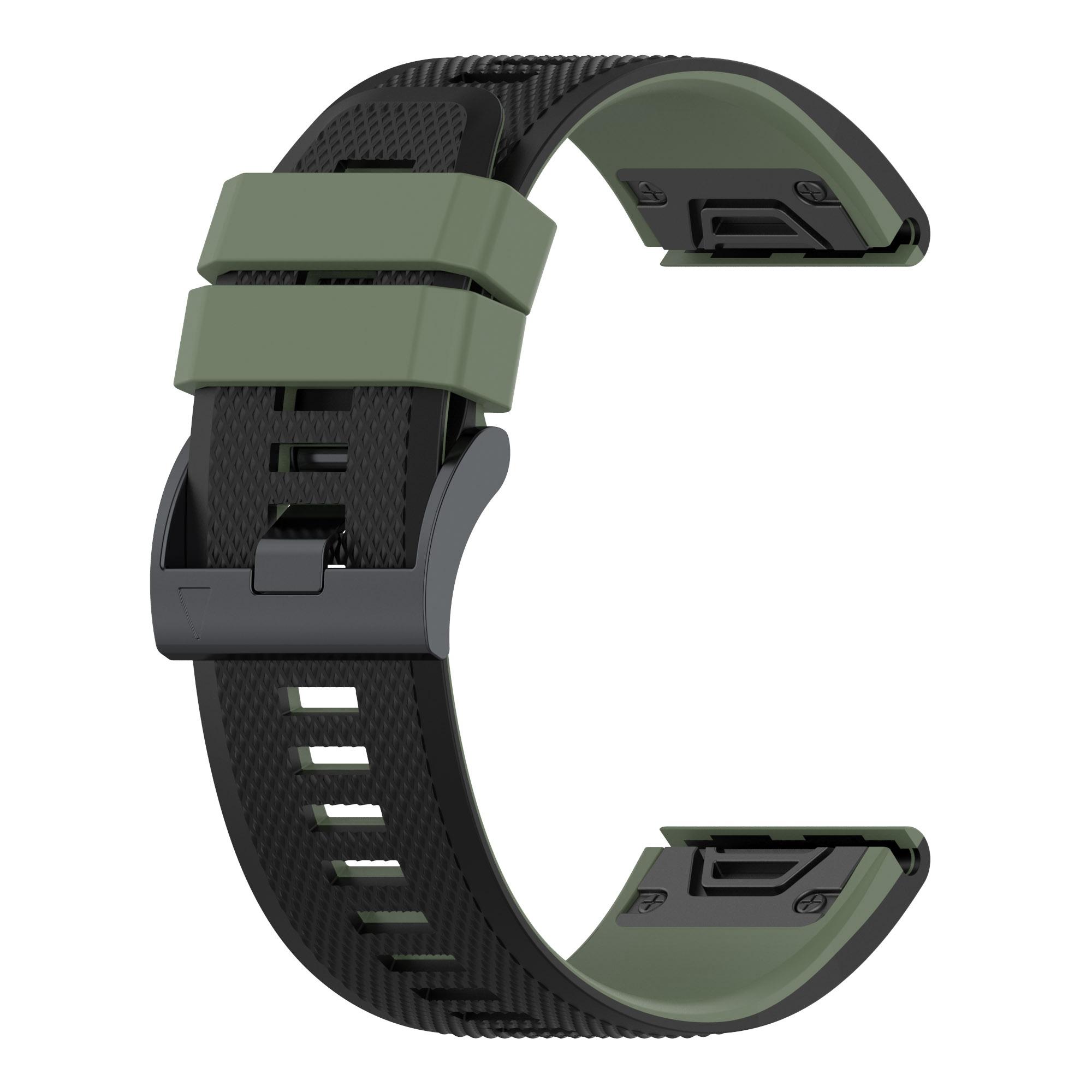 For Garmin Enduro/Tactix Delta/Tactix 7 Pro Dual Colors Replacement Wrist Band 26mm Textured Silicone Watch Strap Black/Red
For Garmin Enduro/Tactix Delta/Tactix 7 Pro Dual Colors Replacement Wrist Band 26mm Textured Silicone Watch Strap Black/Red