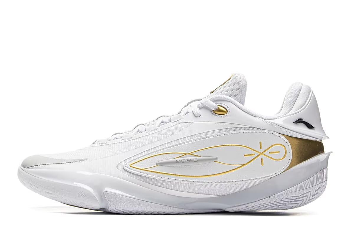 WADE 808 5 ULTRA Lightweight High Bounce Basketball Shoes Professional Game Shoes Li-Ning Men s White/Gold 29.5CM
WADE 808 5 ULTRA Lightweight High Bounce Basketball Shoes Professional Game Shoes Li-Ning Men s White/Gold 29.5CM