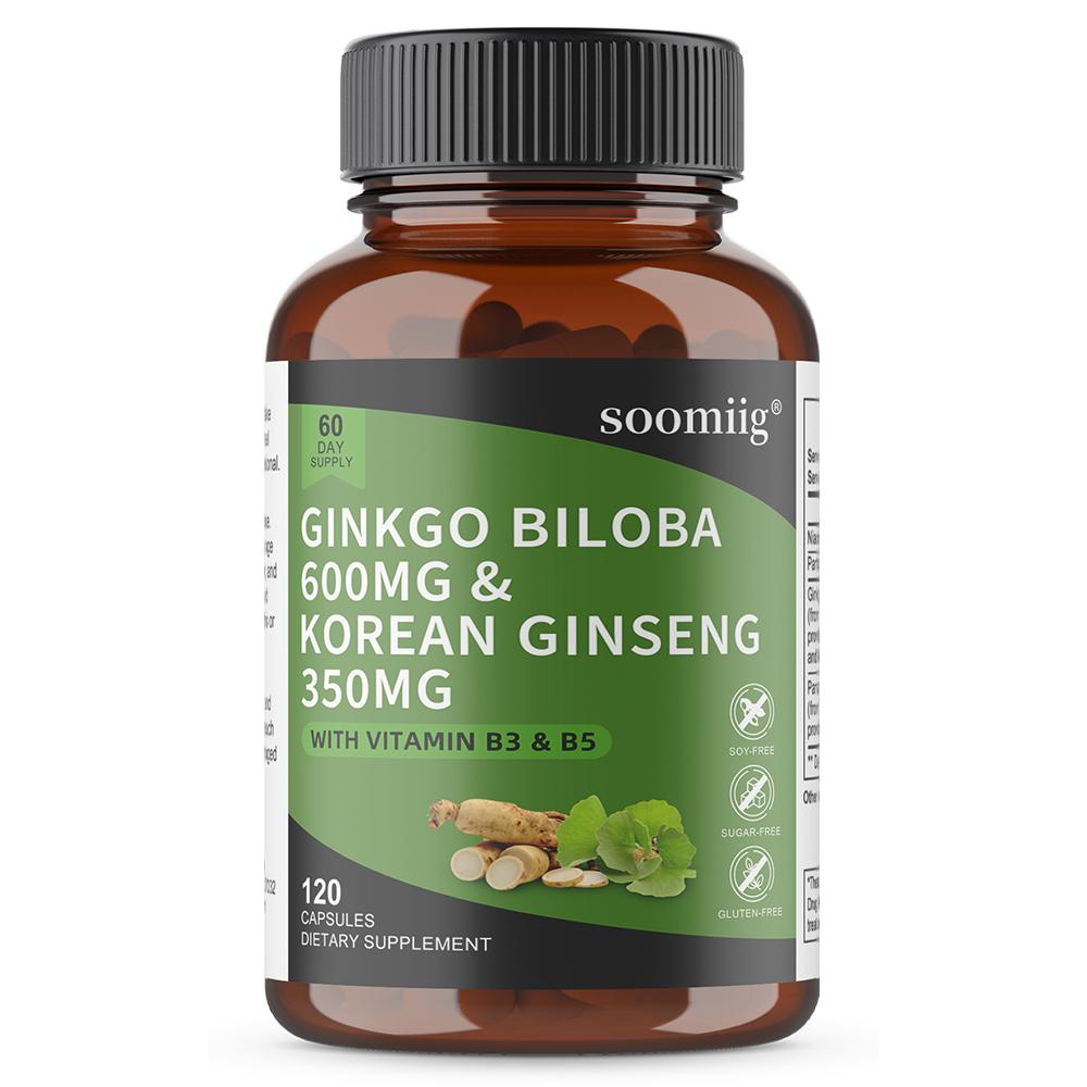 Niacin (B3), Pantothenic Acid (B5), Ginkgo Biloba, 120 Capsules Per Bottle 120 Capsules
Niacin (B3), Pantothenic Acid (B5), Ginkgo Biloba, 120 Capsules Per Bottle 120 Capsules