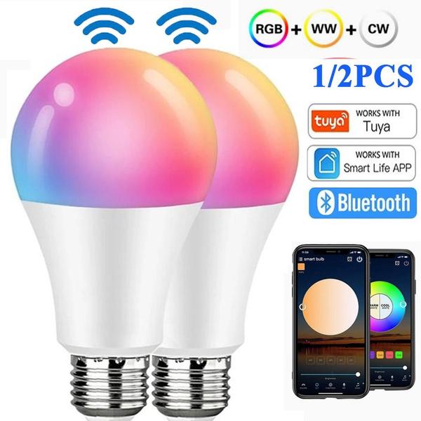 RGB + WW + CW Умные лампочки RGB Светодиодная лампа 10 Вт E27 Bluetooth Умная лампа Tuya APP Дистанционное управление Светодиодная лампа для дома Smartlife
RGB + WW + CW Умные лампочки RGB Светодиодная лампа 10 Вт E27 Bluetooth Умная лампа Tuya APP Дистанционное управление Светодиодная лампа для дома Smartlife