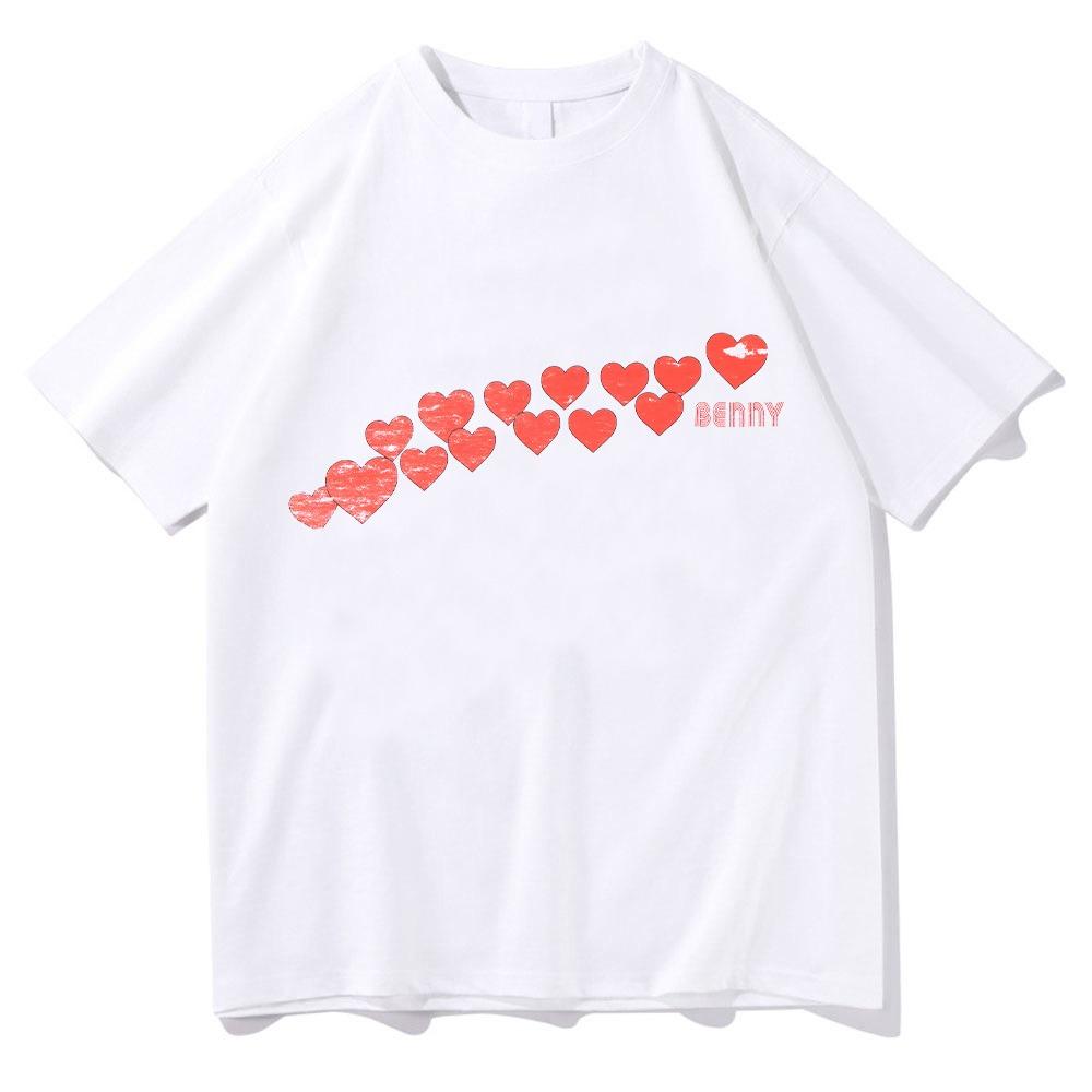 Benson Boone Teebenny Hearts Tee Graphic Women Unisex Casual Tshirt Unisex Benson Boone Fans Gift Graphic T Shirts S
Benson Boone Teebenny Hearts Tee Graphic Women Unisex Casual Tshirt Unisex Benson Boone Fans Gift Graphic T Shirts S