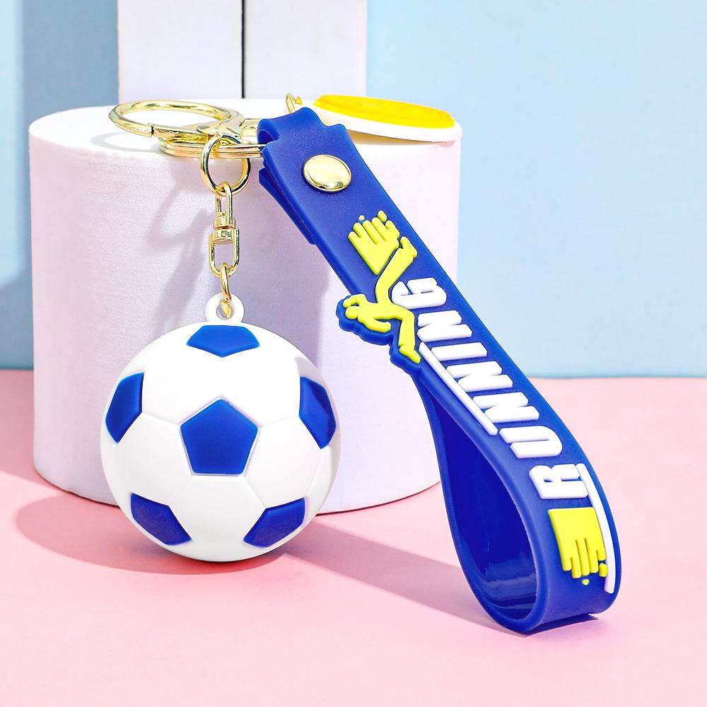 Football Keychain For Fan PVC Soft Glue Soccer Pendant Keychain Accessories Bag Decoration Souvenirs Key Chain Gifts 6 cm
Football Keychain For Fan PVC Soft Glue Soccer Pendant Keychain Accessories Bag Decoration Souvenirs Key Chain Gifts 6 cm