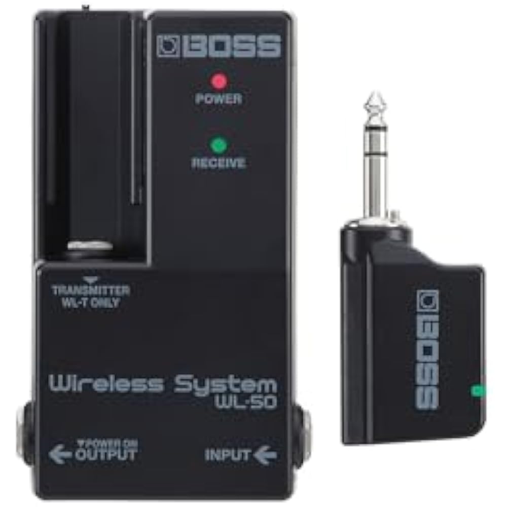 BOSS Boss Guitar Wireless System WL-50 Stable Signal Transmission Compact Pedal Size Pedal Board ...
BOSS Boss Guitar Wireless System WL-50 Stable Signal Transmission Compact Pedal Size Pedal Board ...