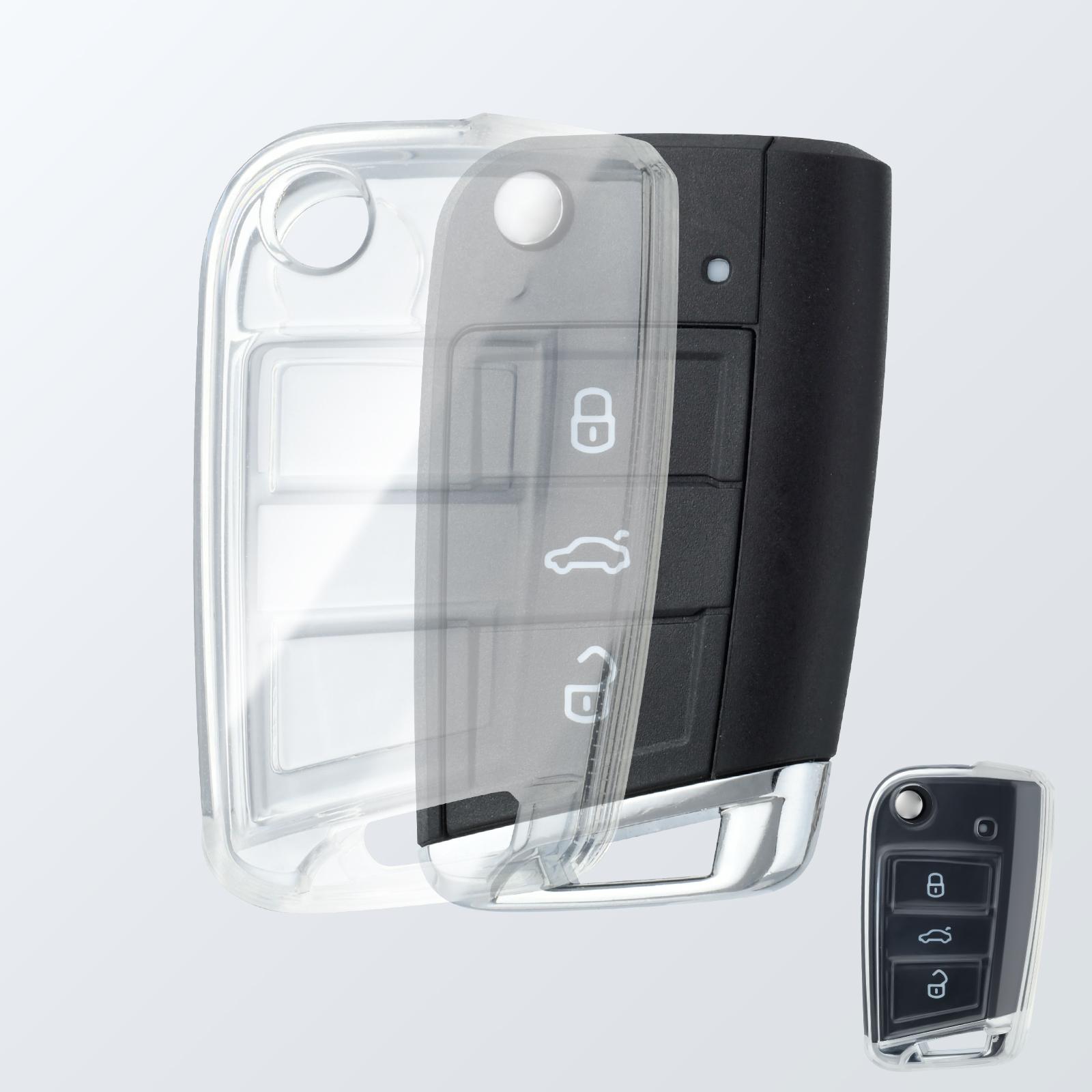 For Volkswagen VW Polo Golf 7 Golf7 MK7 Tiguan Skoda Octavia Kodiaq Karoq for Seat Ateca TPU Transparent Car Key Fob Case Cover прозорий
For Volkswagen VW Polo Golf 7 Golf7 MK7 Tiguan Skoda Octavia Kodiaq Karoq for Seat Ateca TPU Transparent Car Key Fob Case Cover прозорий