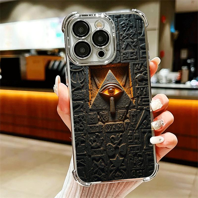 Egypt Eye of Horus Anubis Plating Phone Case For Iphone 16 17 Pro Max Air 16E 14 15 Plus 12 13 Mini Anti-Fall Airabag Cover iPhone 16 Pro Max
Egypt Eye of Horus Anubis Plating Phone Case For Iphone 16 17 Pro Max Air 16E 14 15 Plus 12 13 Mini Anti-Fall Airabag Cover iPhone 16 Pro Max