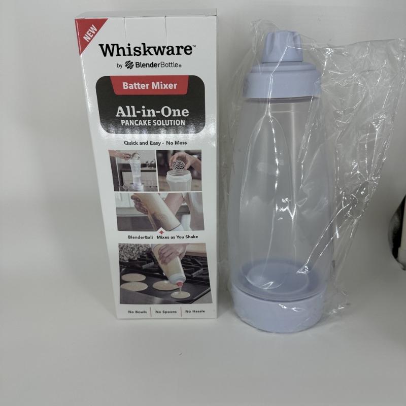 1PC whiskware hand crank muffin batter mixing bottle pancake cream dispensing pot with scale
1PC whiskware hand crank muffin batter mixing bottle pancake cream dispensing pot with scale