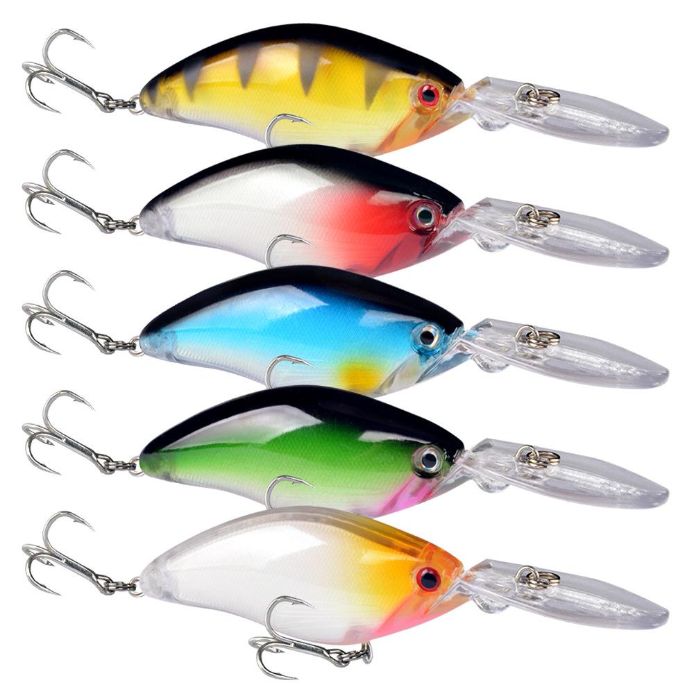 5pcs 11cm/18g 6#Reinforced hook and blood groove lure bait, large minnow The long-range casting chubby guy shakes Long tongue pl 11cm 18g
5pcs 11cm/18g 6#Reinforced hook and blood groove lure bait, large minnow The long-range casting chubby guy shakes Long tongue pl 11cm 18g