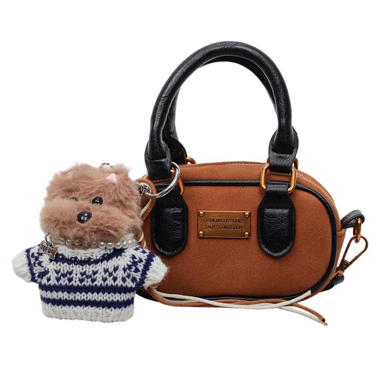 Осенняя Ретро Женская Универсальная Маленькая Сумка-тоут и Сумка через плечо Bag Only коричневый
Осенняя Ретро Женская Универсальная Маленькая Сумка-тоут и Сумка через плечо Bag Only коричневый