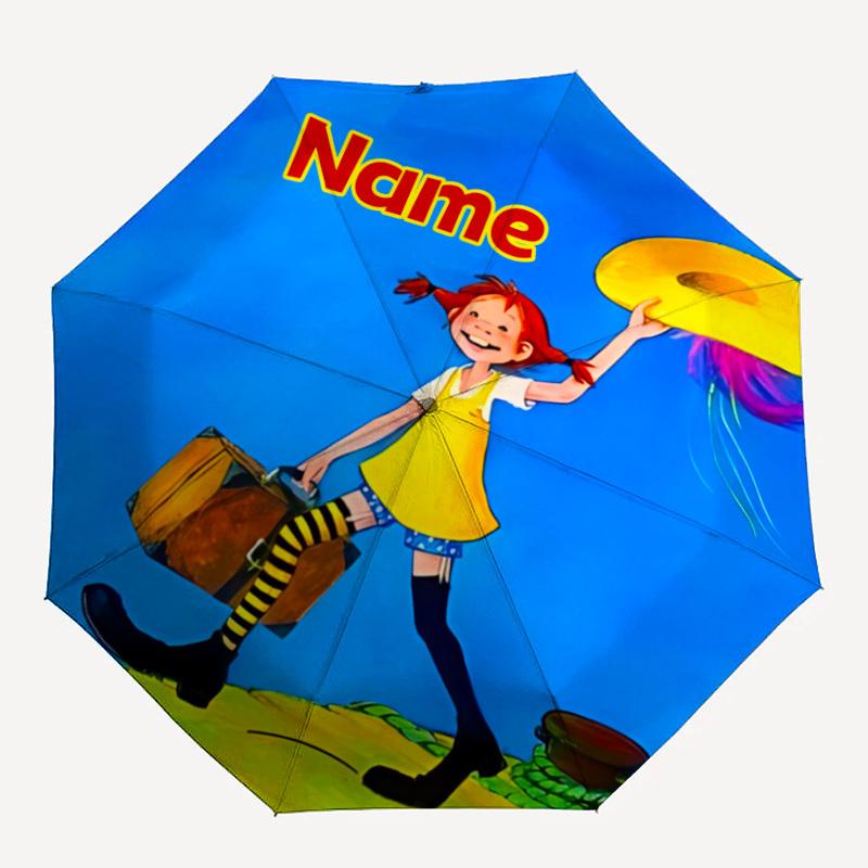 1pc Pippi Longstocking Custom Name Automatic Folding Umbrella, Durable Plastic & Iron, Lightweight for Outdoor Daily Use S1230056
1pc Pippi Longstocking Custom Name Automatic Folding Umbrella, Durable Plastic & Iron, Lightweight for Outdoor Daily Use S1230056