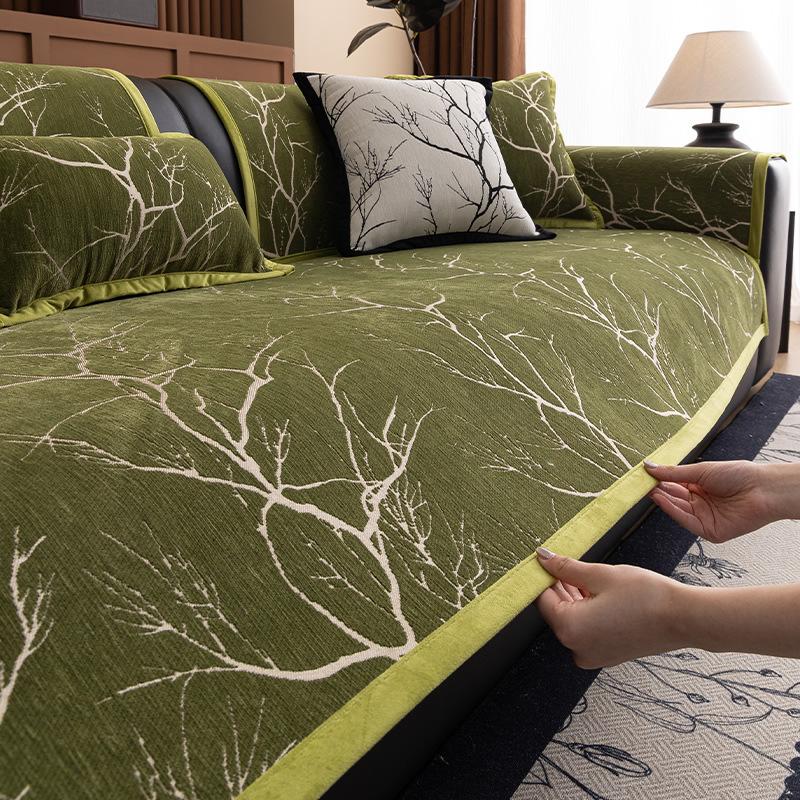 Light Luxury Chenille Sofa Cushion Universal In All Seasons, High-End Fixed Non-Slip Straight Row Sofa Cover Cloth Towel, Seat Cushion Cover 70*70cm зелёный
Light Luxury Chenille Sofa Cushion Universal In All Seasons, High-End Fixed Non-Slip Straight Row Sofa Cover Cloth Towel, Seat Cushion Cover 70*70cm зелёный