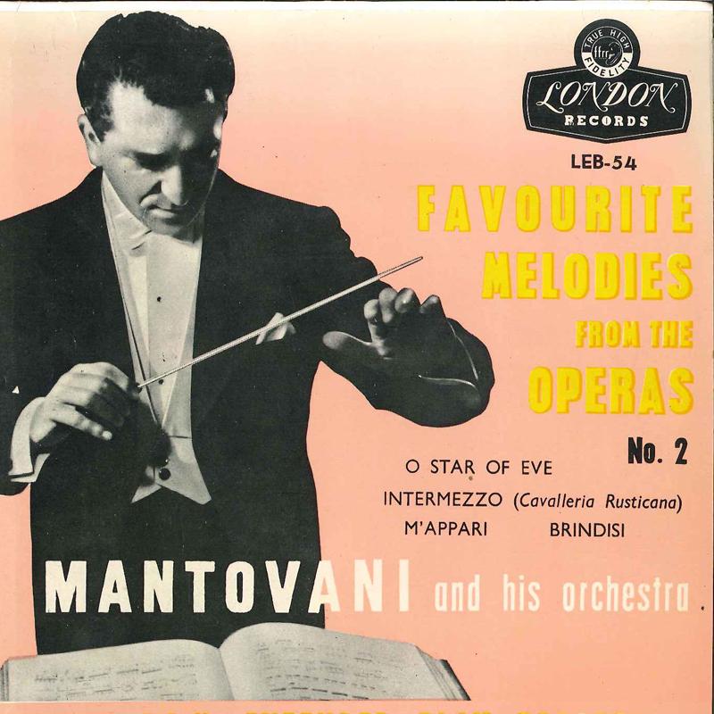7inch Record MANTOVANI & HIS ORCHESTRA - Favourite Melodies From The Operas LEB54 LONDON Japan New Age & Easy Listening Used
7inch Record MANTOVANI & HIS ORCHESTRA - Favourite Melodies From The Operas LEB54 LONDON Japan New Age & Easy Listening Used