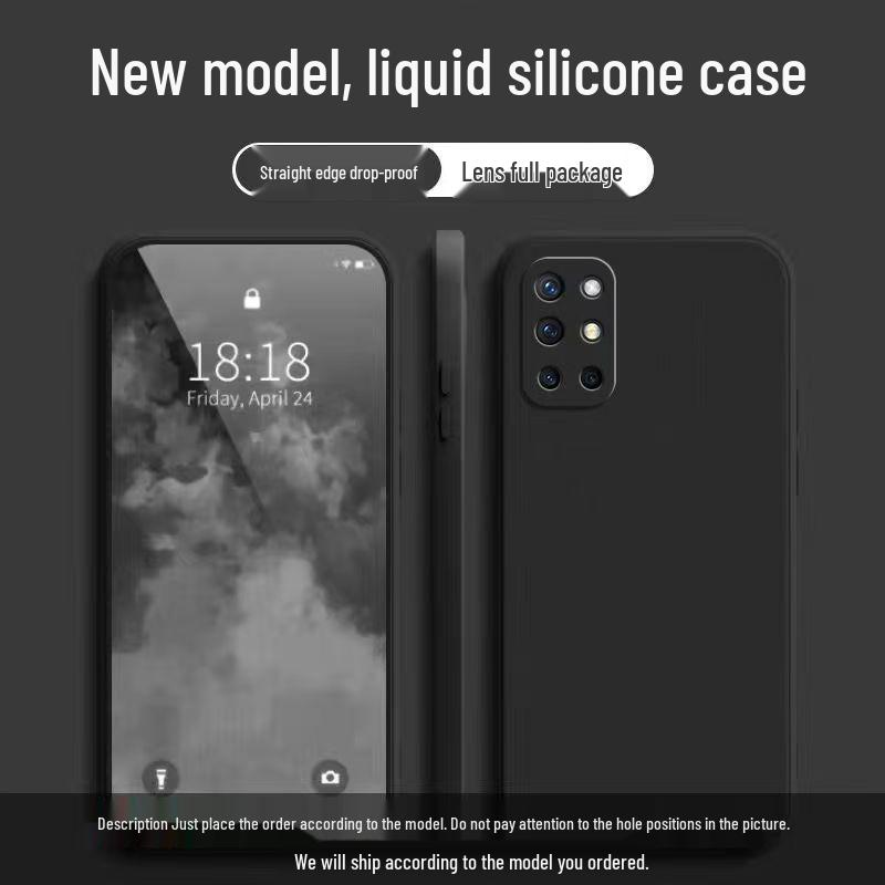 OnePlus 9R Liquid Silicone Case: Premium, Drop-Proof, Skin-Friendly, Solid Color, Full Coverage, Simple Style OnePlus 9R чёрный
OnePlus 9R Liquid Silicone Case: Premium, Drop-Proof, Skin-Friendly, Solid Color, Full Coverage, Simple Style OnePlus 9R чёрный
