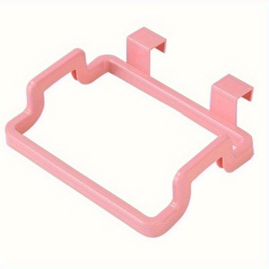 1pc Garbage bag holder, plastic support for door back, garbage storage rack, garbage bag holder under sink рожевий
1pc Garbage bag holder, plastic support for door back, garbage storage rack, garbage bag holder under sink рожевий