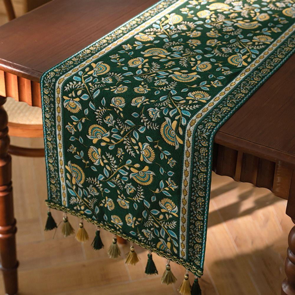 Jacquard Table Cover Cotton Tablecloth INS Ethnic Style Table Runner Table Decor 35*120CM-Style 8
Jacquard Table Cover Cotton Tablecloth INS Ethnic Style Table Runner Table Decor 35*120CM-Style 8