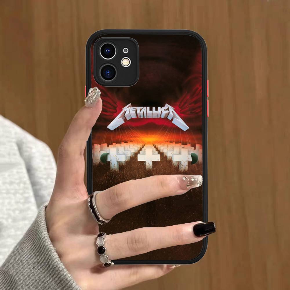 Heavy Metal Band M-Metallica For IPhone 15 16 Pro Max 11 12 13 14 XS XR X Plus 16E Matte Translucent Phone Cover iphone 11
Heavy Metal Band M-Metallica For IPhone 15 16 Pro Max 11 12 13 14 XS XR X Plus 16E Matte Translucent Phone Cover iphone 11