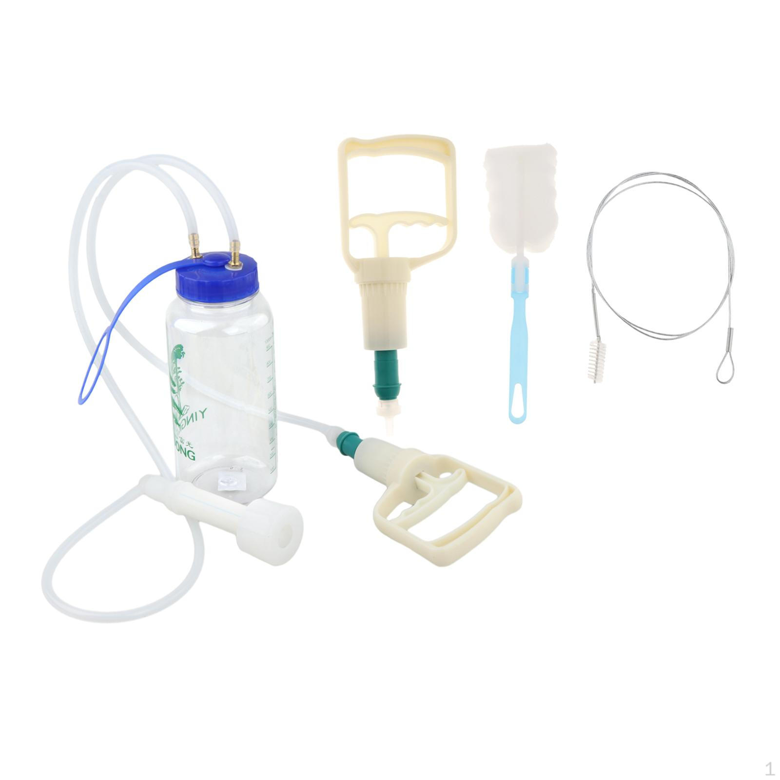 Cow Milking Machine Milker Kit for Cattle Effort Saving Manual Equipment Dairy Use Double Teat 2000ml
Cow Milking Machine Milker Kit for Cattle Effort Saving Manual Equipment Dairy Use Double Teat 2000ml