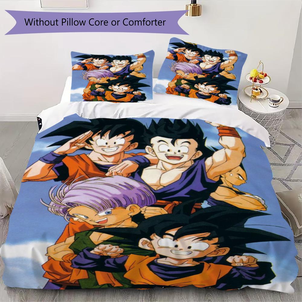 DRAGON BALL Pattern Bedding uilt Set uilt Cover Pillowcase Home Decoration Birthday Gift (1 * duvet cover + 2 * pillowcase without core)32 135x200cm
DRAGON BALL Pattern Bedding uilt Set uilt Cover Pillowcase Home Decoration Birthday Gift (1 * duvet cover + 2 * pillowcase without core)32 135x200cm