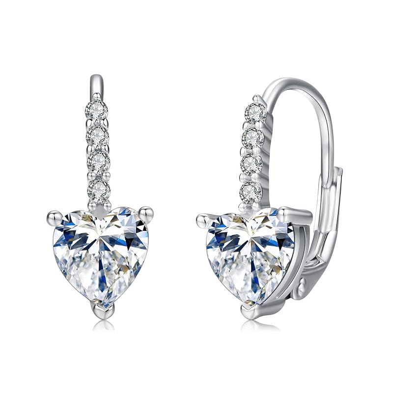 StoryMidir zirconia earrings ladies silver 925 Compatible with metal allergies hook earrings platinum finish ring earrings heart catchless earrings
StoryMidir zirconia earrings ladies silver 925 Compatible with metal allergies hook earrings platinum finish ring earrings heart catchless earrings