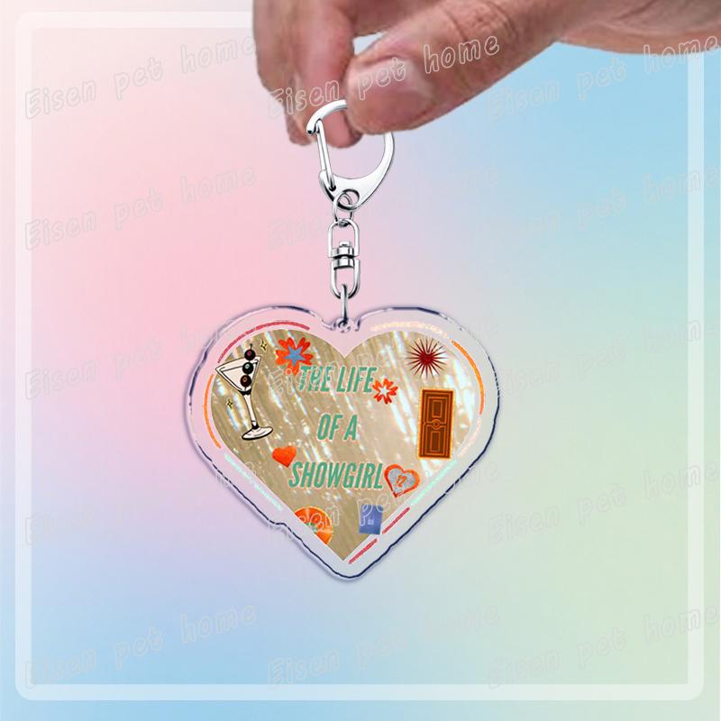 Music Songs The Life of A Showgirl Keychain Accessories Bag Charms Album Keychains Womens Keyrings Jewelry Fans Freinds Gift
Music Songs The Life of A Showgirl Keychain Accessories Bag Charms Album Keychains Womens Keyrings Jewelry Fans Freinds Gift