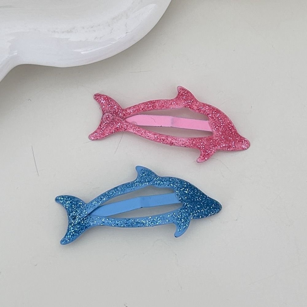 Cute Children Hairpin Y2k Glitter Hairpin Creative Sequin Dolphin Hair Clip Streetwear синій
Cute Children Hairpin Y2k Glitter Hairpin Creative Sequin Dolphin Hair Clip Streetwear синій