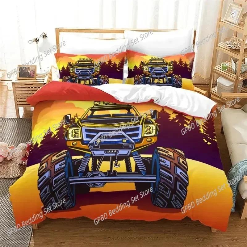 Comforter Cartoon Monster Truck Cool Vehicle Off Road Bedding Set Bedroom Soft Modern S Comefortable Quilt Comforter (quilt)-EU Single(135*200cm)3pcs
Comforter Cartoon Monster Truck Cool Vehicle Off Road Bedding Set Bedroom Soft Modern S Comefortable Quilt Comforter (quilt)-EU Single(135*200cm)3pcs