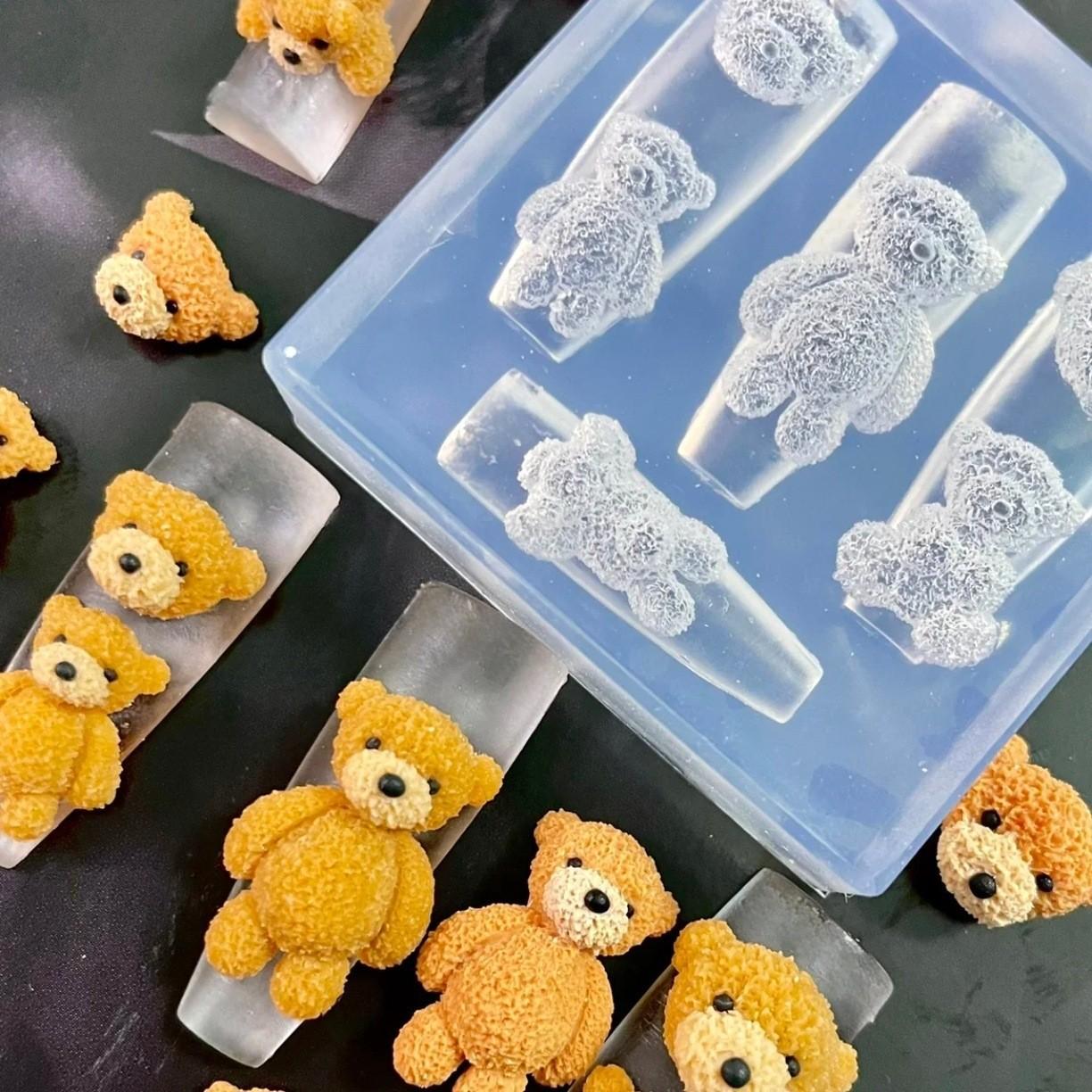 Ручная Резьба Медведь Силиконовая Форма для Маникюра для DIY Носимых Украшений
Ручная Резьба Медведь Силиконовая Форма для Маникюра для DIY Носимых Украшений