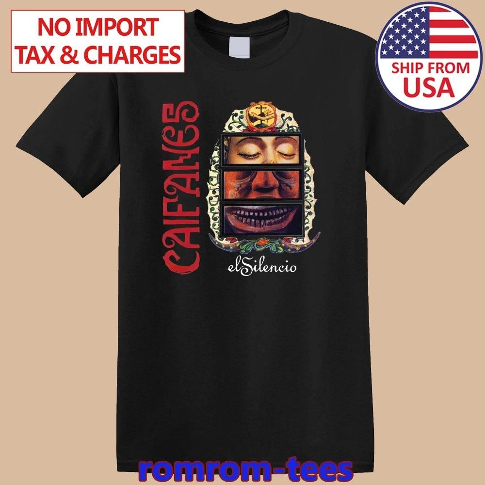 Caifanes El Silencio Black Size S-5XL 3XL
Caifanes El Silencio Black Size S-5XL 3XL