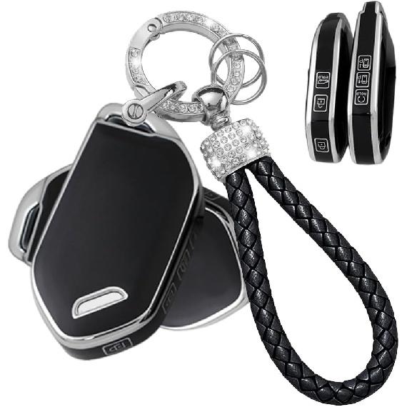 Key Fob Cover Compatible with Kia Telluride 2023-2026 Sorento 2024 2025 K4 K5 Carnival Sportage Case Protector 6 Button B Black
Key Fob Cover Compatible with Kia Telluride 2023-2026 Sorento 2024 2025 K4 K5 Carnival Sportage Case Protector 6 Button B Black