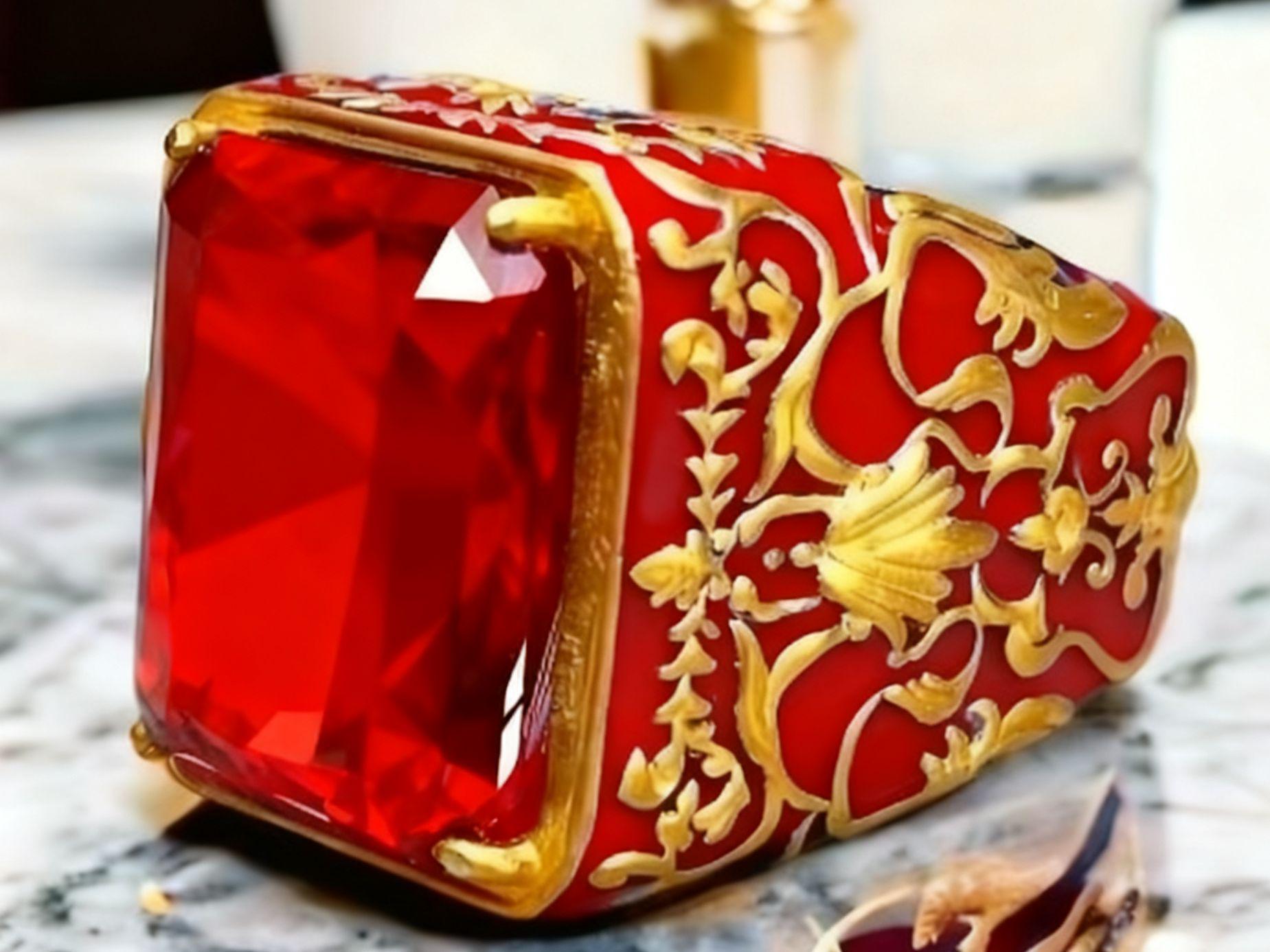 Ретро Рунический Драгоценный Камень Полированное Квадратное Кольцо Size 11 красный
Ретро Рунический Драгоценный Камень Полированное Квадратное Кольцо Size 11 красный