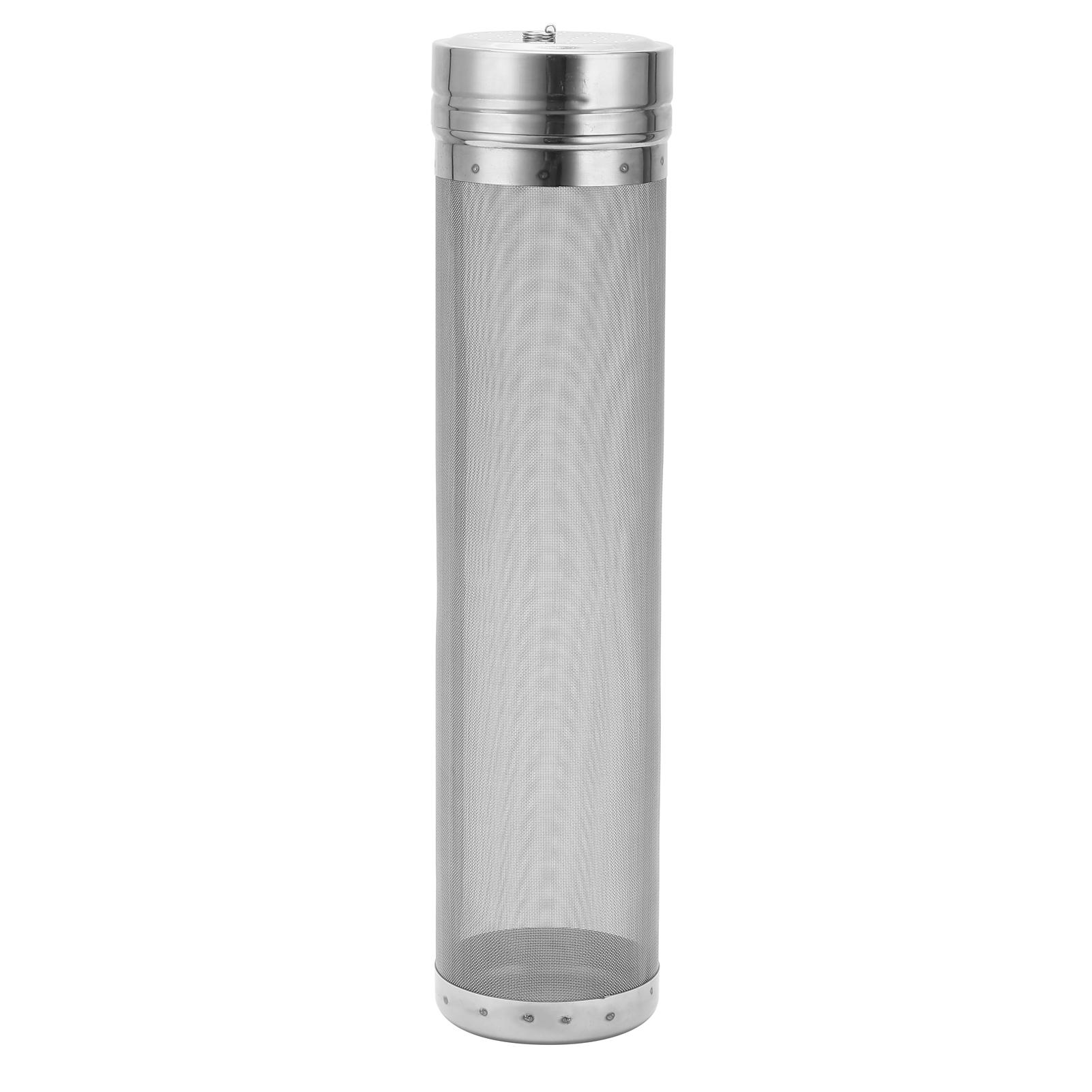 50 Mesh Stainless Steel Homebrew Beer Filter Brewing Filter Barrel Useful Tool for Kegs
50 Mesh Stainless Steel Homebrew Beer Filter Brewing Filter Barrel Useful Tool for Kegs