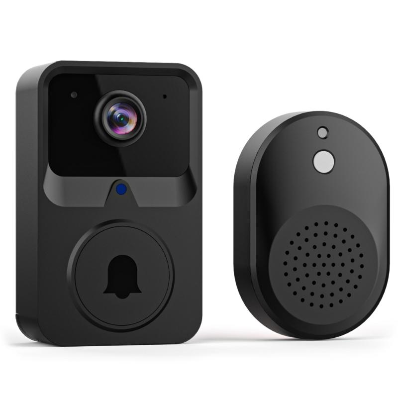 Wireless Video Doorbell Camera with Chimes Rechargeable 2 Way Sound Doorbell Night Visible Outdoor Door Bells Video 1
Wireless Video Doorbell Camera with Chimes Rechargeable 2 Way Sound Doorbell Night Visible Outdoor Door Bells Video 1