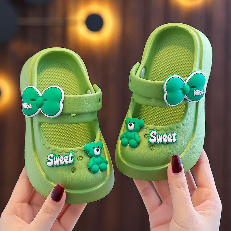 EVA Принцесса Медведь Мода Детские Девочки Нескользящие Домашние Сандалии Size 32-33 (19.5 cm) зелёный
EVA Принцесса Медведь Мода Детские Девочки Нескользящие Домашние Сандалии Size 32-33 (19.5 cm) зелёный
