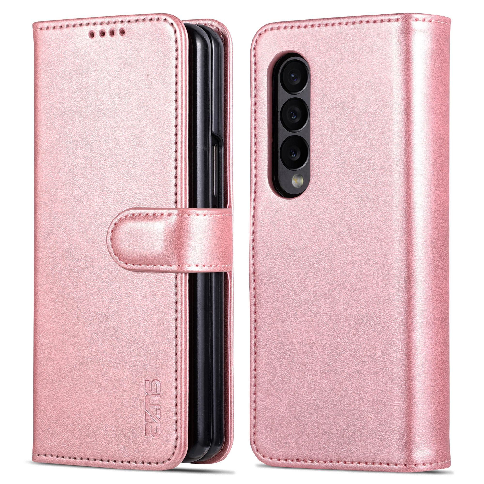AZNS For Samsung Galaxy Z Fold4 5G Case PU Leather+PC Anti-scratch Wallet Phone Cover Rose Gold
AZNS For Samsung Galaxy Z Fold4 5G Case PU Leather+PC Anti-scratch Wallet Phone Cover Rose Gold